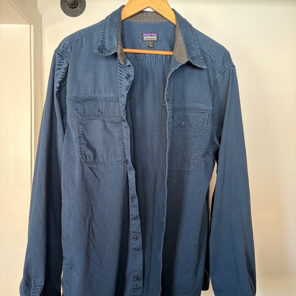 Patagonia heavy work shirt button up